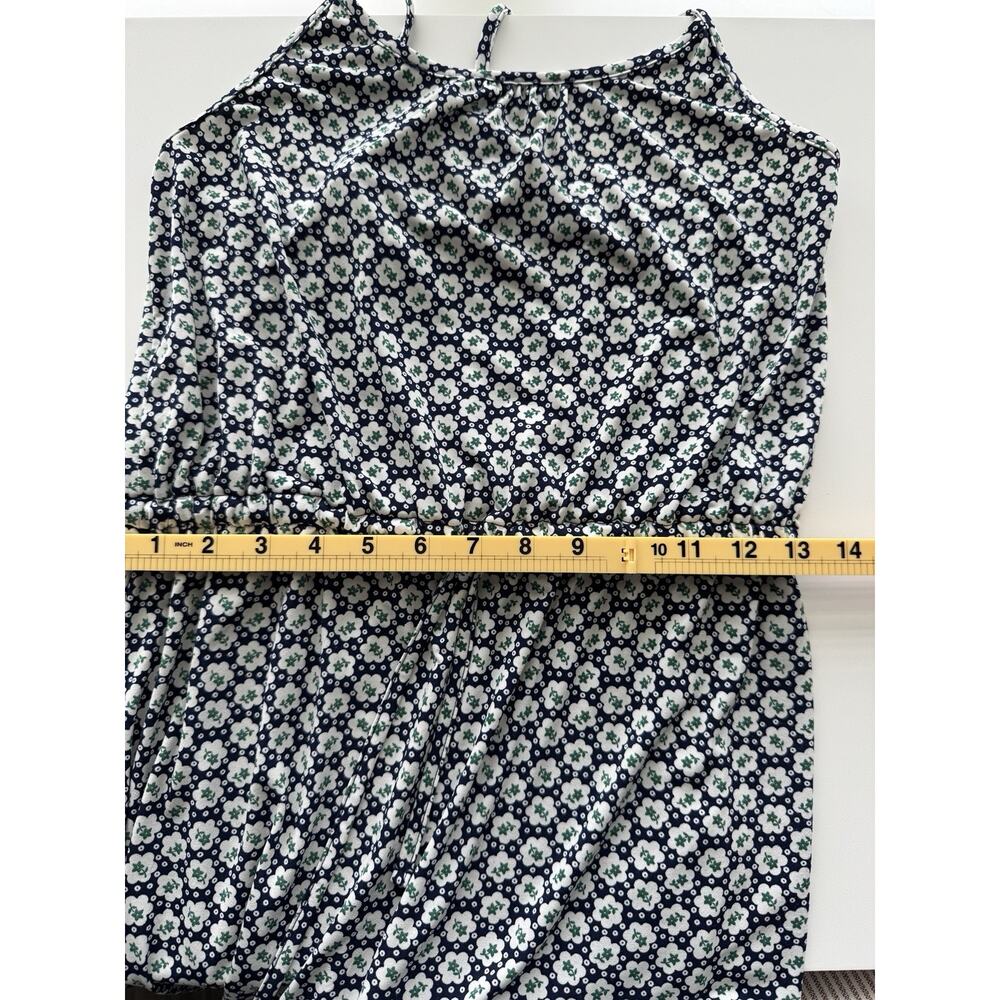 Uniqlo Women Midi Dress Size M Stretchy Summer Spring Lightweight - Picture 12 of 13